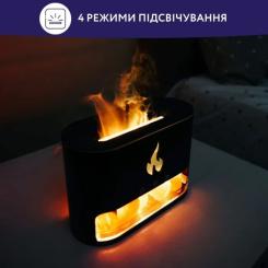 Увлажнитель воздуха Neor FLAME AROMA 25ML10 BK Фото 4