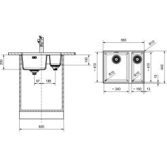 Мойка кухонная Franke Sirius SID 160 Фото 1