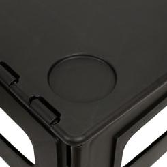 Туристический стол Tribe Camp Table High пластиковий Black Фото 8