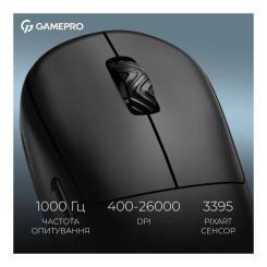 Мышка GamePro Asgard Loki Wireless/USB Black Фото 10