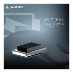 Мышка GamePro Asgard Loki Wireless/USB Black Фото 7