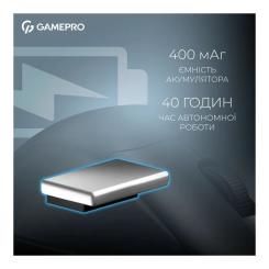 Мышка GamePro Asgard Surt Wireless/Bluetooth/USB Black Фото 7