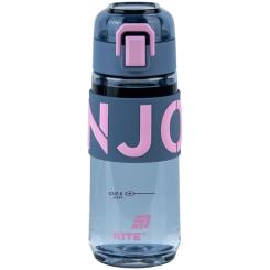 Бутылка для воды Kite 550 мл сіро-рожева Фото