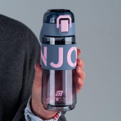 Бутылка для воды Kite 550 мл сіро-рожева Фото 4