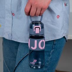 Бутылка для воды Kite 550 мл сіро-рожева Фото 5