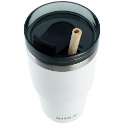 Термокружка Kite 600 мл біла Фото 3