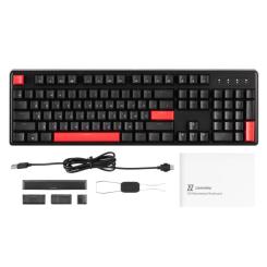 Клавиатура Lemokey Keychron X3 Brown RGB USB Black Фото 1