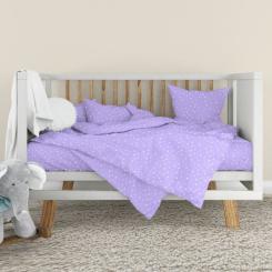 Детский постельный набор Home Line Звезды сиреневый Фото