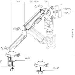 Кронштейн OfficePro MA441B Фото 9