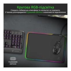 Коврик для мышки Vertux FluxPad Speed Black Фото 2