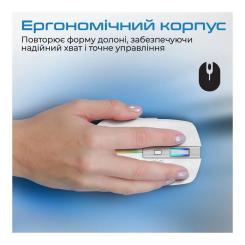 Мышка Promate Kitt Wireless White Фото 1