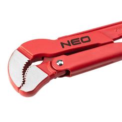Ключ Neo Tools трубный, 45°, рабочий диапазон 0-26мм, 330мм Фото 1