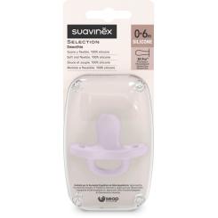 Пустышка Suavinex Colour Essence силіконова фізіологічна, 0-6 місяці Фото 2