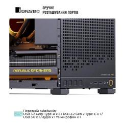 Корпус для ПК JONSBO D32 PRO Black Фото 4