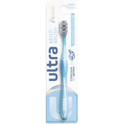 Зубная щетка Fesco Ultra Multi Brush Soft Голубая Фото