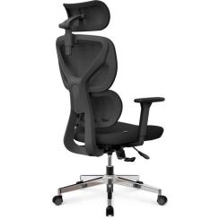 Офисное кресло Mealux D1 Air Fabric Black Фото 5