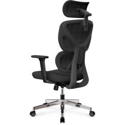 Офисное кресло Mealux D1 Air Fabric Black Фото 7