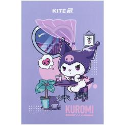 Блокнот Kite А5 Kuromi термобіндер, 64 аркуші, нелінований Фото