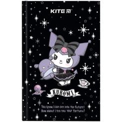 Блокнот Kite А6 Kuromi, тверда обкладинка, 80 аркушів, клітинка Фото