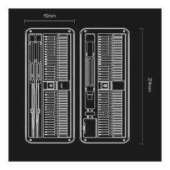 Отвертка Xiaomi JIMIHOME 80in1 Black Фото 5