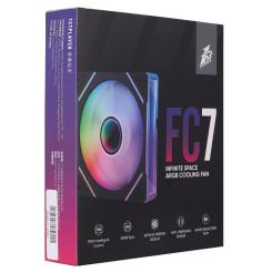 Кулер для корпуса 1stPlayer FC7 Black Фото 9