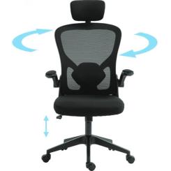 Кресло игровое Sandberg ErgoFusion Gaming Chair Basic Black Фото 6