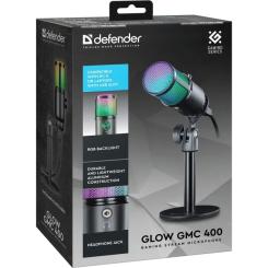 Микрофон Defender Glow GMC 400 USB RGB Фото 7