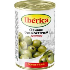 Овощная консервация Iberica Оливки Econom без косточки 280 г Фото