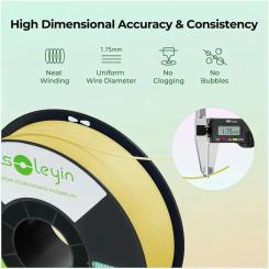 Пластик для 3D-принтера Creality Soleyin 1кг, 1.75мм, greem Фото 4