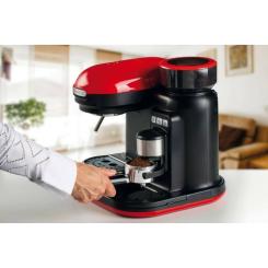 Рожковая кофеварка эспрессо Ariete 1318 Espresso Moderna Red Фото 7