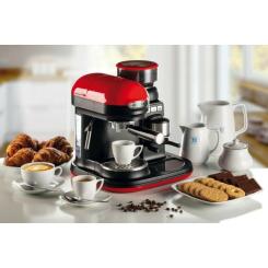 Рожковая кофеварка эспрессо Ariete 1318 Espresso Moderna Red Фото 8