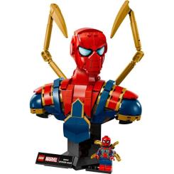 Конструктор LEGO Super Heroes Погруддя Залізної Людини-Павука Фото 1
