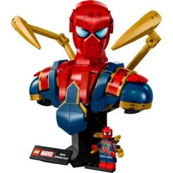 Конструктор LEGO Super Heroes Погруддя Залізної Людини-Павука Фото 2