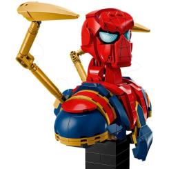 Конструктор LEGO Super Heroes Погруддя Залізної Людини-Павука Фото 4