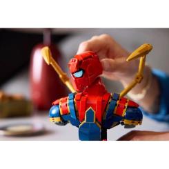 Конструктор LEGO Super Heroes Погруддя Залізної Людини-Павука Фото 8