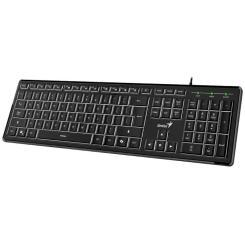 Клавиатура Genius SlimStar 820 USB UA Black Фото 2