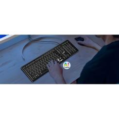 Клавиатура Genius SlimStar 820 USB UA Black Фото 4