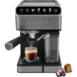 Рожковая кофеварка эспрессо Polaris PCM 1575 WIFI IQ Home Фото