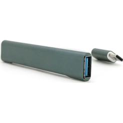 Концентратор Voltronic USB-C 4xUSB 3.0 0.1m black Фото 1