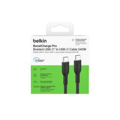 Дата кабель Belkin USB-C to USB-C 2.0m 240W black Фото 2