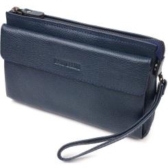 Сумка Canpellini Из натуральной кожи Синяя Фото