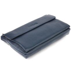 Сумка Canpellini Из натуральной кожи Синяя Фото 4