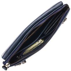 Сумка Canpellini Из натуральной кожи Синяя Фото 6