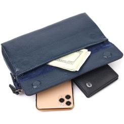 Сумка Canpellini Из натуральной кожи Синяя Фото 7