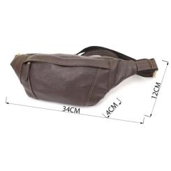 Сумка Shvigel Из натуральной кожи Коричневая Фото 2