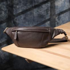 Сумка Shvigel Из натуральной кожи Коричневая Фото 7