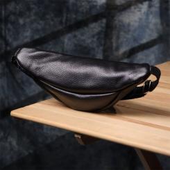 Сумка Shvigel Из натуральной кожи Черная Фото 9