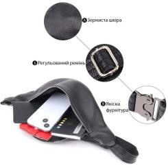 Сумка Shvigel Из натуральной кожи Черная Фото 3