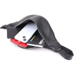 Сумка Shvigel Из натуральной кожи Черная Фото 7