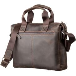 Сумка Shvigel Кожаная Коричневая Фото 1